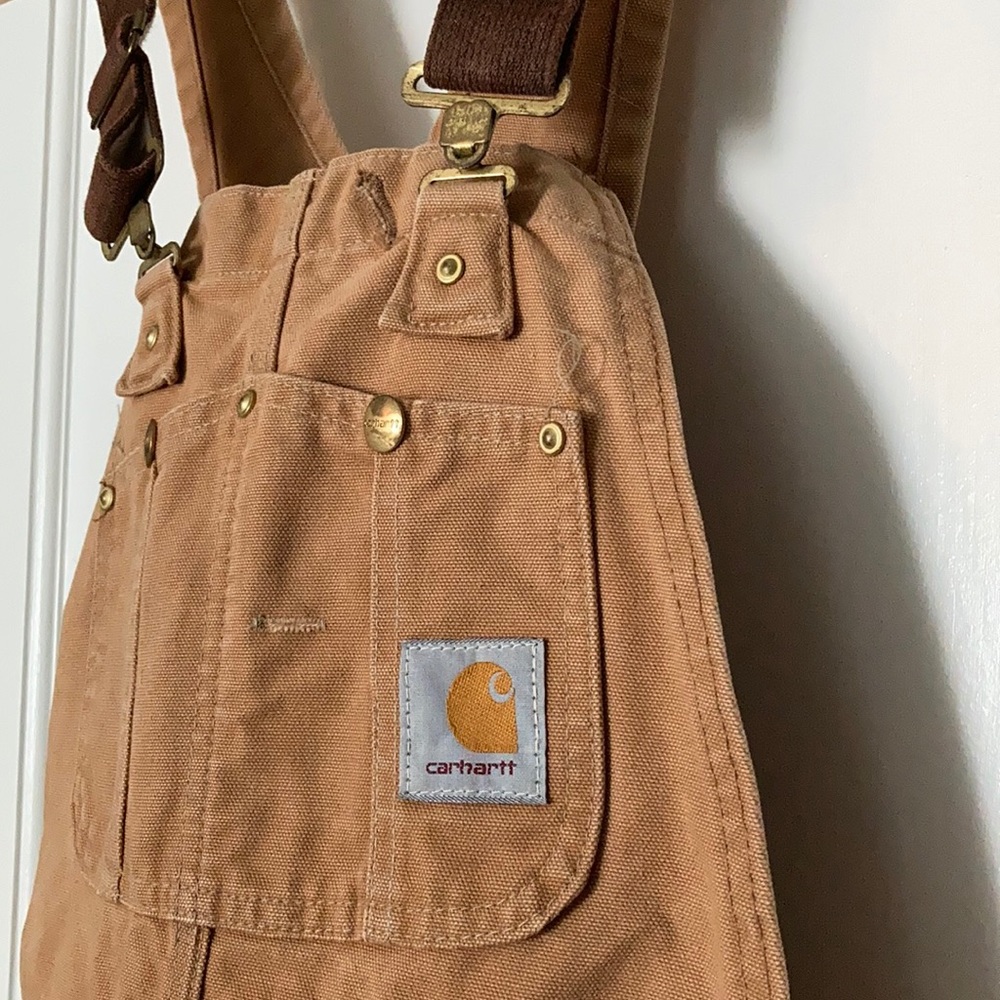 Vintage 90’s Carhartt Canvas Overalls